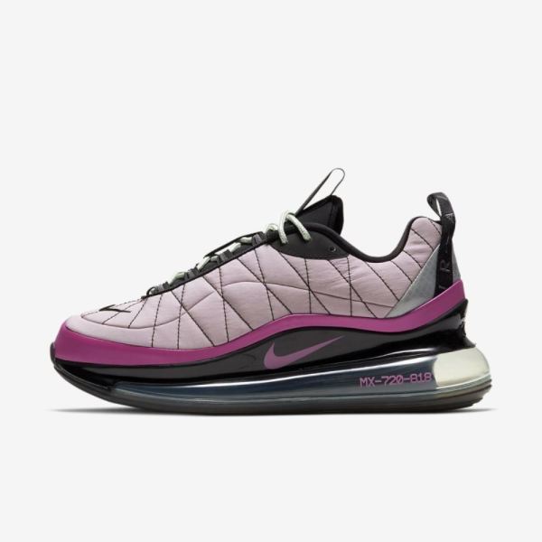 Nike MX-720-818 | Iced Lilac / Black / Pistachio Frost / Cosmic Fuchsia