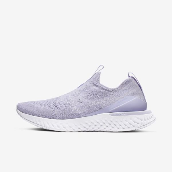 Nike Epic Phantom React Flyknit | Lavender Mist / White / Lavender Mist