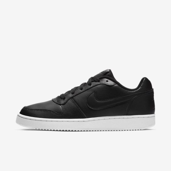 Nike Ebernon Low | Black / White / Black