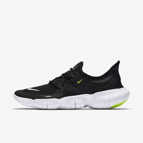 Nike Free RN 5.0 | Black / Anthracite / Volt / White