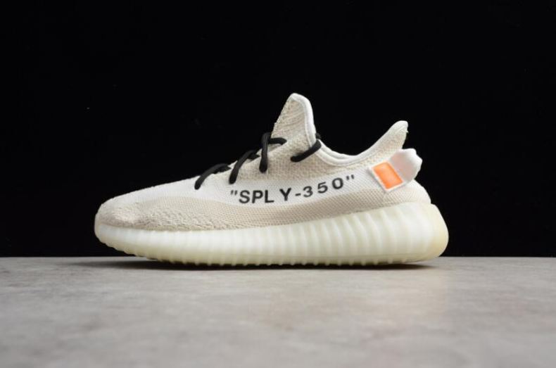 Off-White x Women's Adidas Yeezy Boost 350 V2 Beige B37570