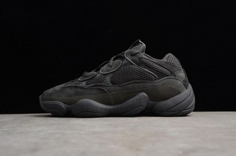 Men's Adidas Yeezy 500 Desert Rat Utility Black F36640