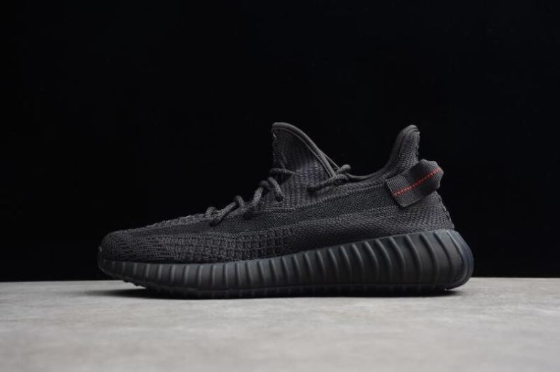 Women's Adidas Yeezy Boost 350 V2 Triple Black FU9161